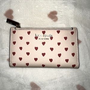 Kate Spade Bi-Fold Heart Wallet